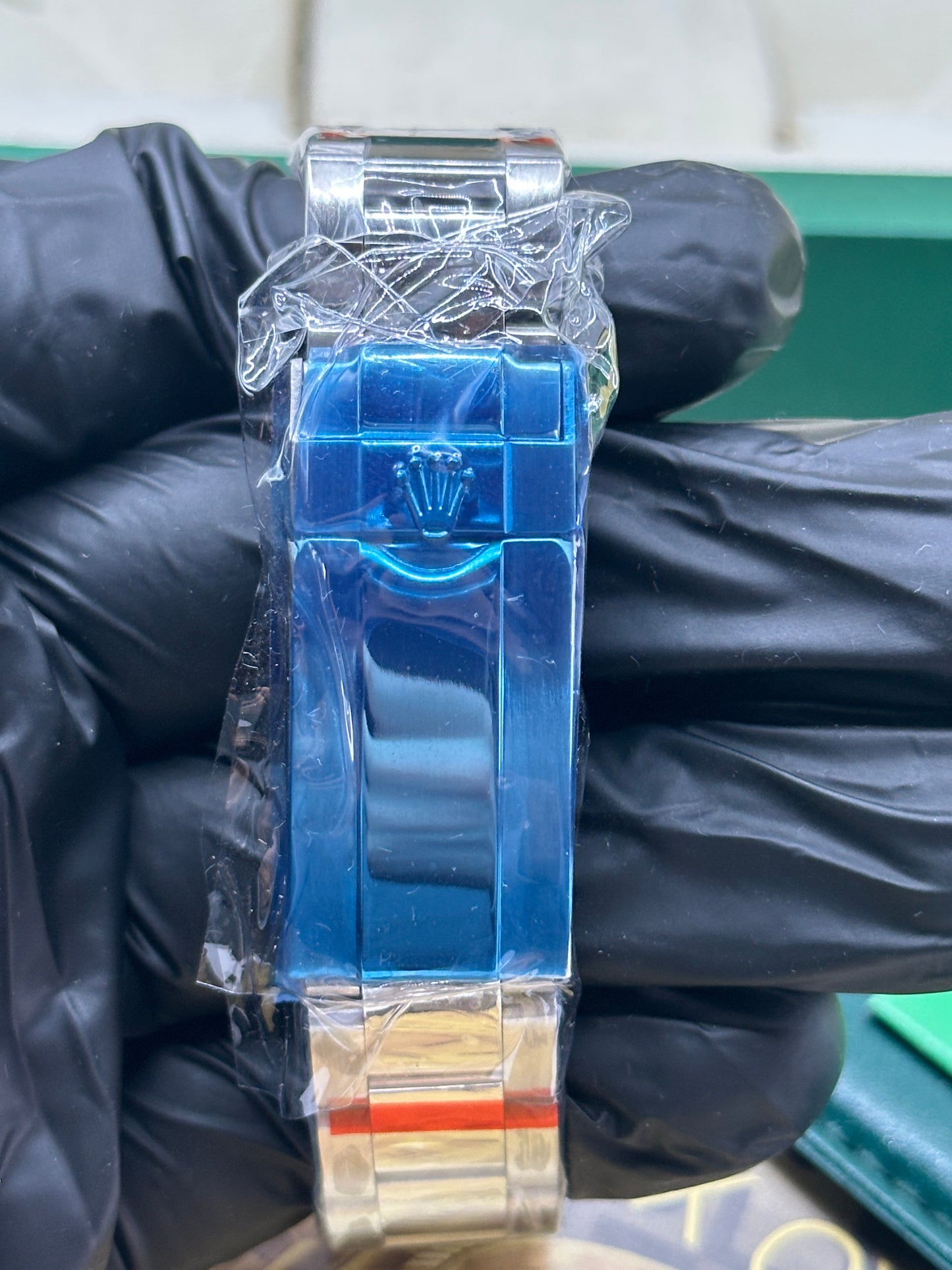 U1 Factory Rolex GMT-Master II "Batman", 40mm Stahl, schwarzes Zifferblatt, schwarz-blaue Keramik-Lünette - Automatik