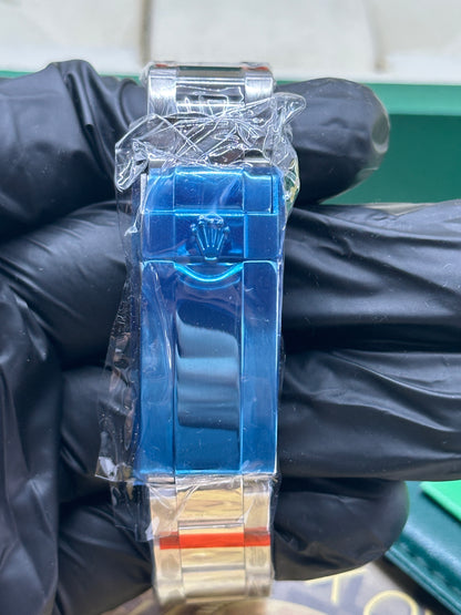 U1 Factory Rolex GMT-Master II "Batman", 40mm Stahl, schwarzes Zifferblatt, schwarz-blaue Keramik-Lünette - Automatik