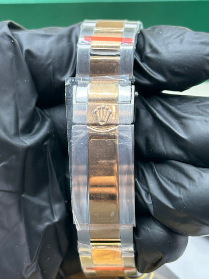 U1 Factory Rolex GMT-Master II "Root Beer", 40mm Bicolor, schwarzes Zifferblatt, braun-schwarze Keramik-Lünette - Automatik