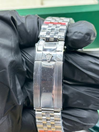 U1 Factory Rolex GMT-Master II "Pepsi", 40mm Stahl, schwarzes Zifferblatt, rot-blaue Keramik-Lünette - Automatik