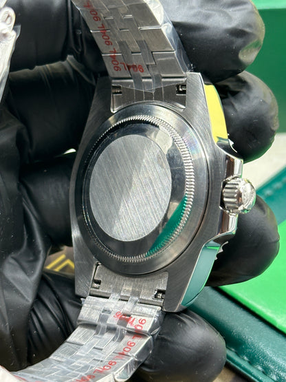 U1 Factory Rolex GMT-Master II "Pepsi", 40mm Stahl, schwarzes Zifferblatt, rot-blaue Keramik-Lünette - Automatik