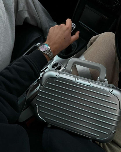 COQUE RIMOWA / COQUE DE TÉLÉPHONE - iPhone 13/14/15/16/17 Pro/Max - avec boîte - Réplique haut de gamme à l'échelle 1:1