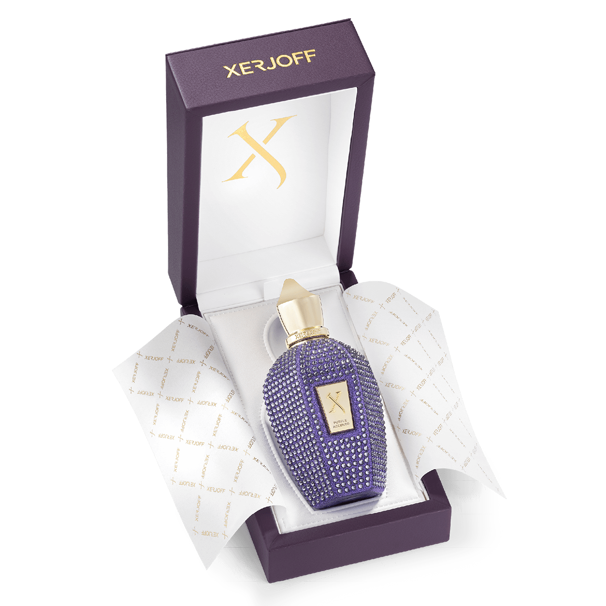 XERJOFF PURPLE ACCENTO 100ml - ORIGINAL INHALTSSTOFF & VERPACKUNG 2024