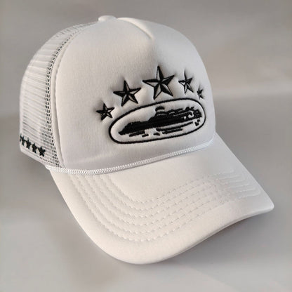 CORTEIZ 5 STARZ ALCATRAZ TRUCKER CAP – HIGH QUALITY 1:1