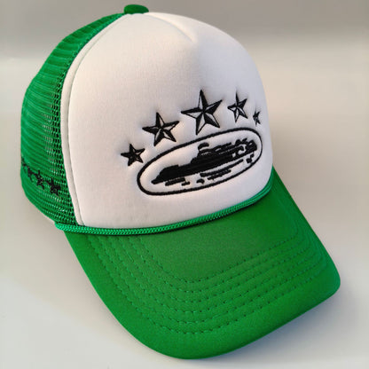 CORTEIZ 5 STARZ ALCATRAZ TRUCKER CAP – HIGH QUALITY 1:1