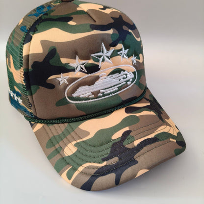 CORTEIZ 5 STARZ ALCATRAZ TRUCKER CAP – HIGH QUALITY 1:1