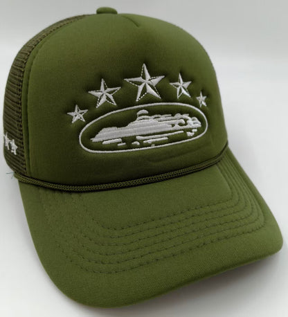 CORTEIZ 5 STARZ ALCATRAZ TRUCKER CAP – HIGH QUALITY 1:1