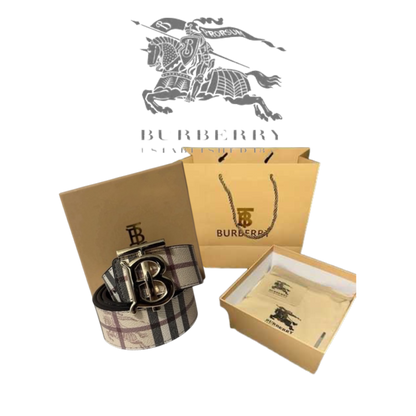 BURBERRY MONOGRAM BELT – Full Set Edition - 1:1 HIGH END
