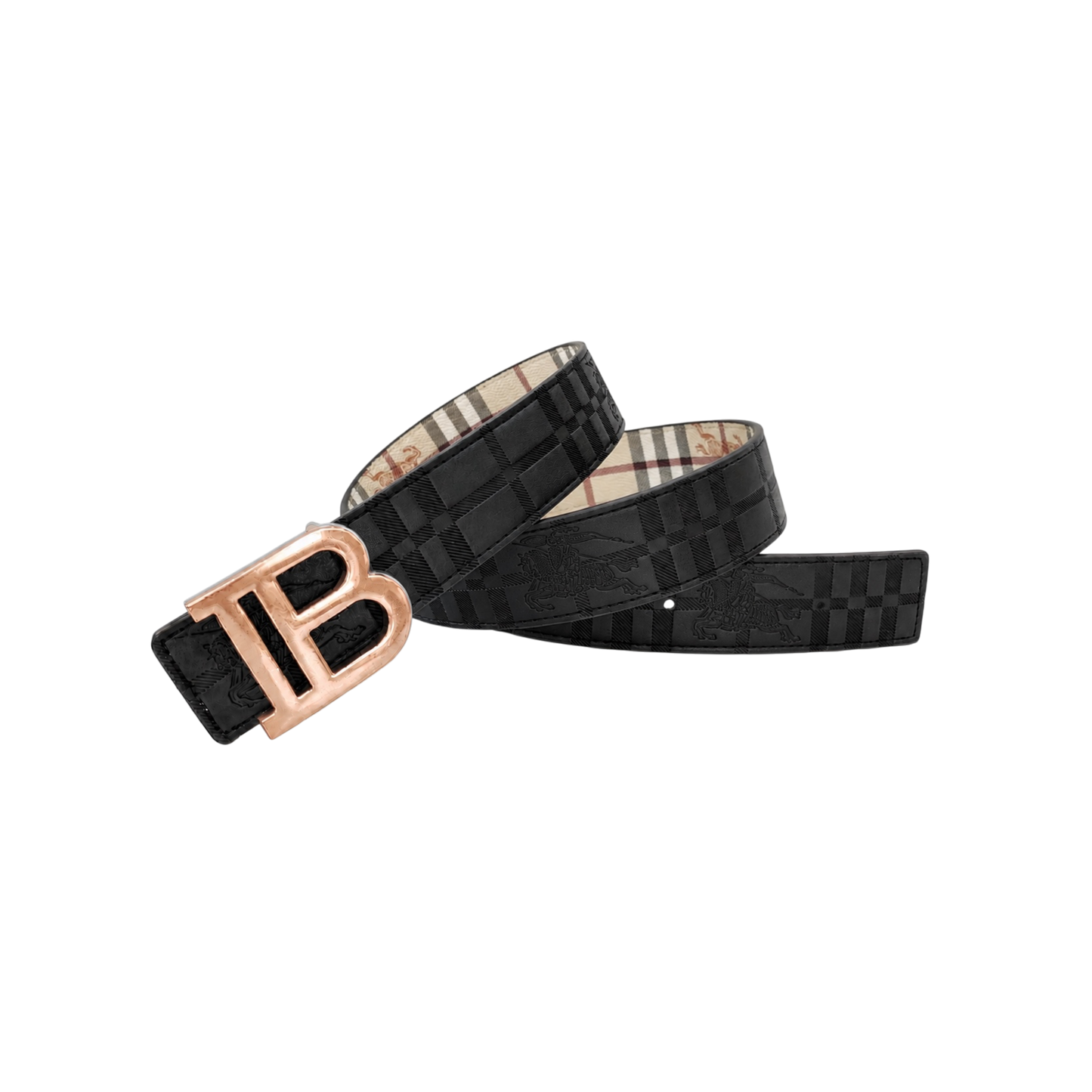 BURBERRY MONOGRAM BELT – Full Set Edition - 1:1 HIGH END
