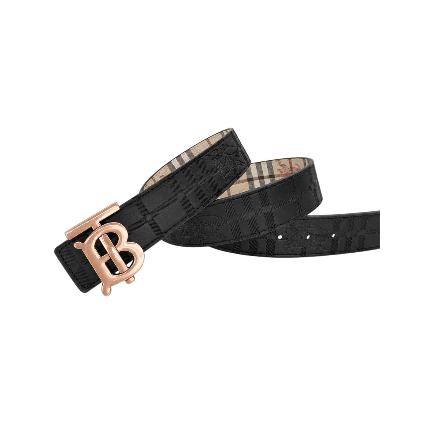 BURBERRY MONOGRAM BELT – Full Set Edition - 1:1 HIGH END