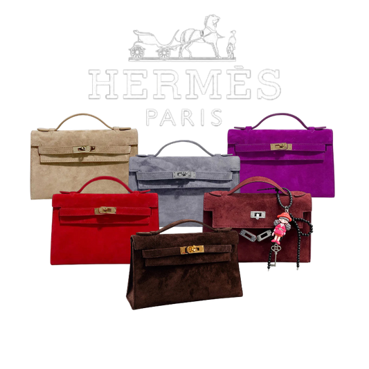 HERMÈS Kelly Pochette Bordeaux Veau Doblis Palladium Hardware 21 - 1:1 HIGH END