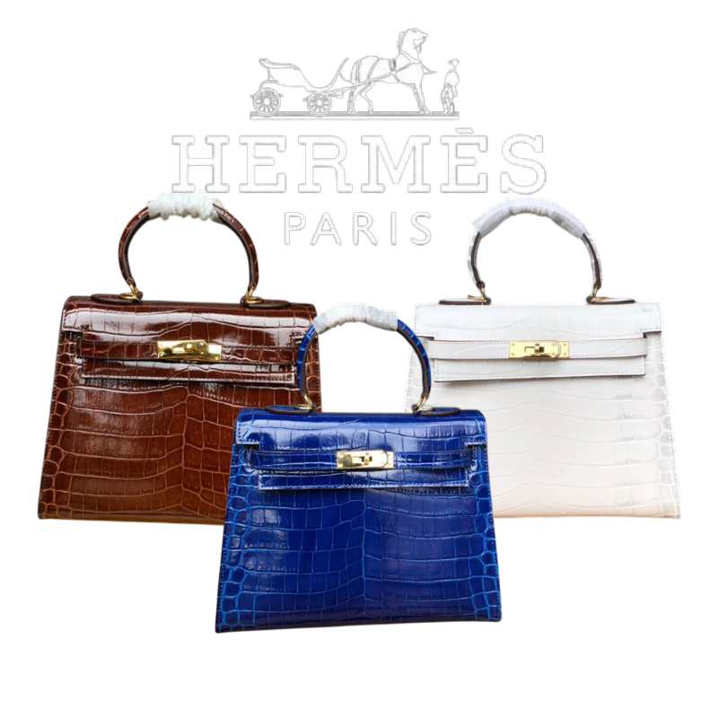 HERMÈS KELLY CROCODILE 28CM  - 1:1 HIGH END