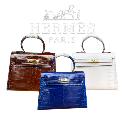 HERMÈS KELLY CROCODILE 28CM  - 1:1 HIGH END