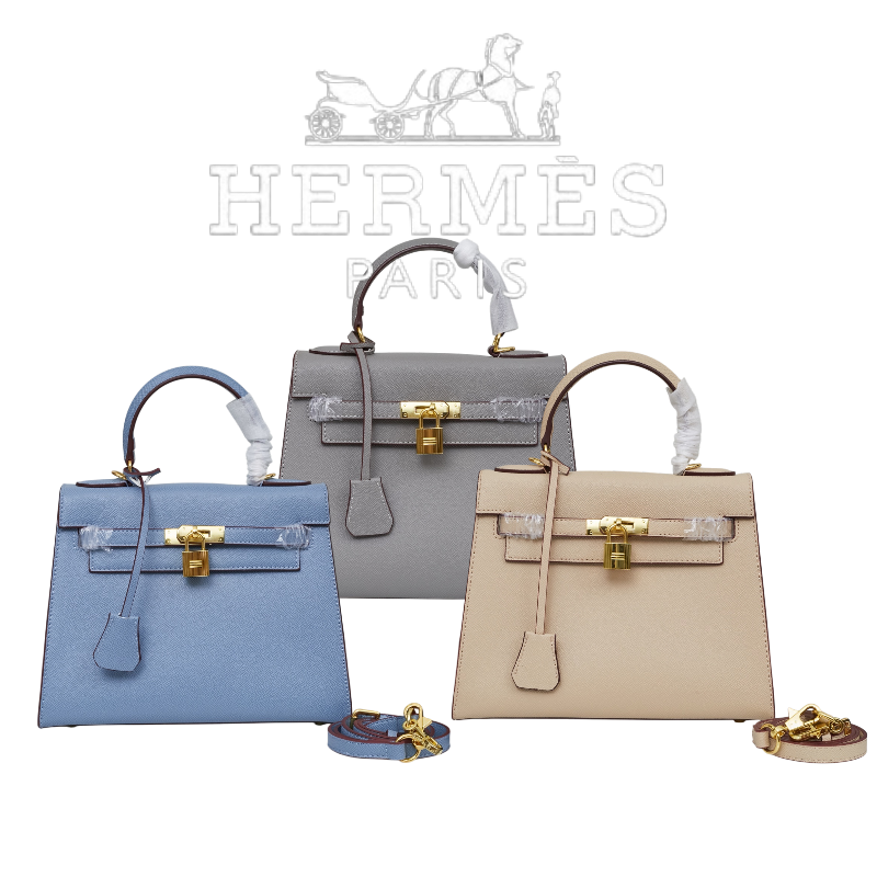 HERMÈS 25CM KELLY SELLIER ORANGE EPSOM LEATHER GOLD HARDWARE - 1:1 HIGH END