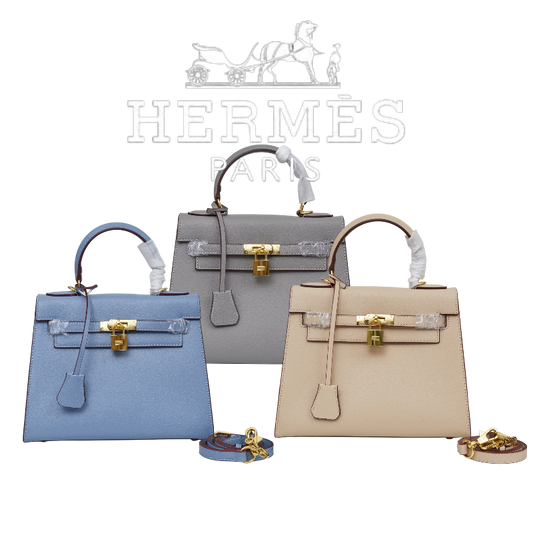 HERMÈS 25CM KELLY SELLIER ORANGE EPSOM LEATHER GOLD HARDWARE - 1:1 HIGH END