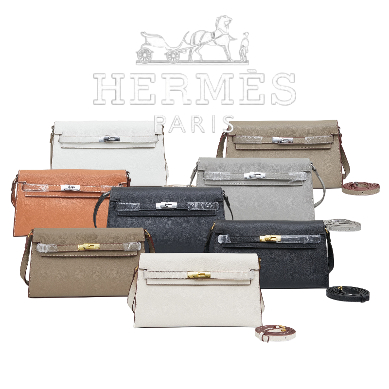 HERMÈS DANSE II EVERCOLOR PALLADIUM HARDWARE GOLD SILVER - 1:1 HIGH END