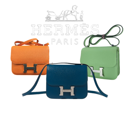 HERMÈS CONSTANCE 18 TASCHE GOLD SILVER - 1:1 HIGH END