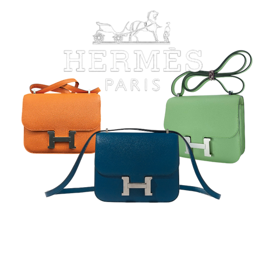 HERMÈS CONSTANCE 18 TASCHE GOLD SILVER - 1:1 HIGH END