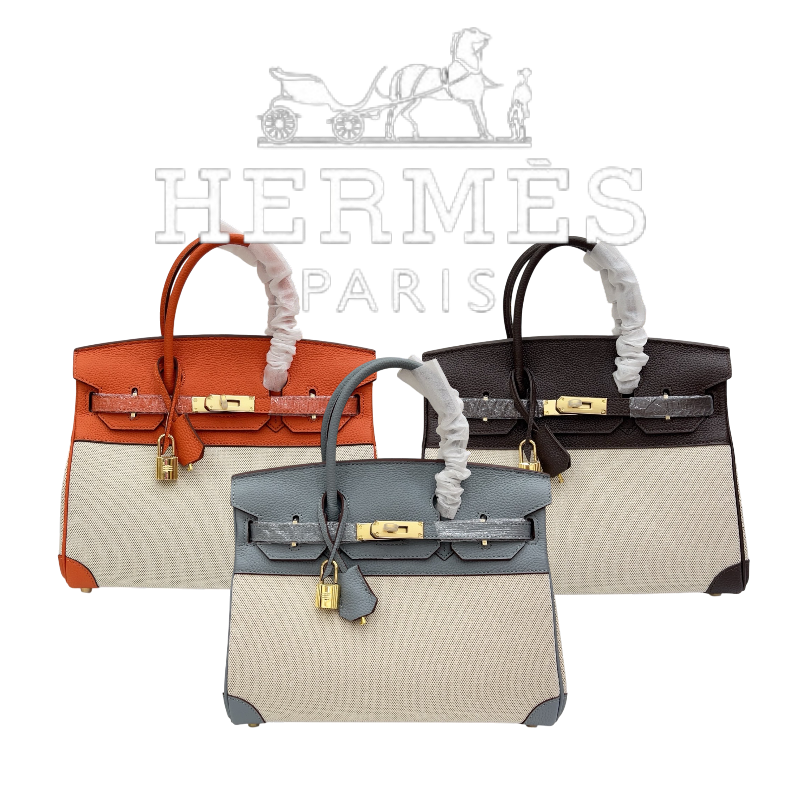 HERMÈS BIRKIN FRAY SWIFT 30CM TASCHE - 1:1 HIGH END