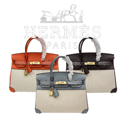HERMÈS BIRKIN FRAY SWIFT 30CM TASCHE - 1:1 HIGH END