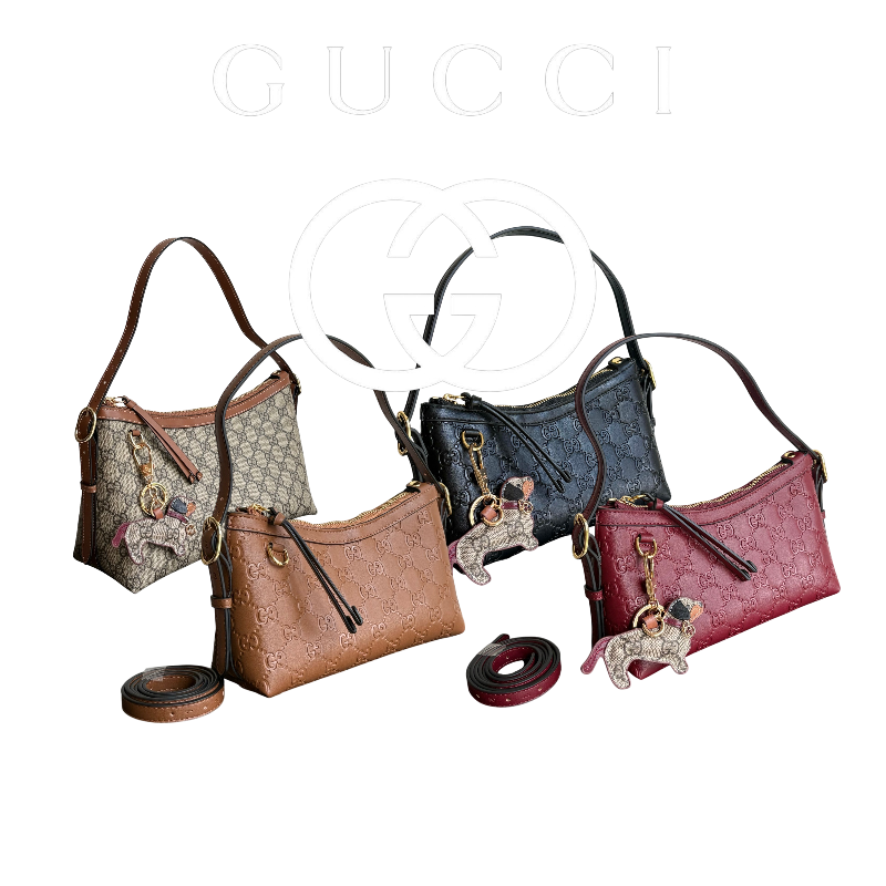 GUCCI SMALL GG EMBLEM SHOULDER - 1:1 HIGH END