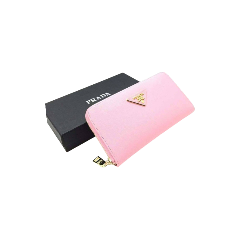PRADA Large Leather Wallet  - 1:1 HIGH END