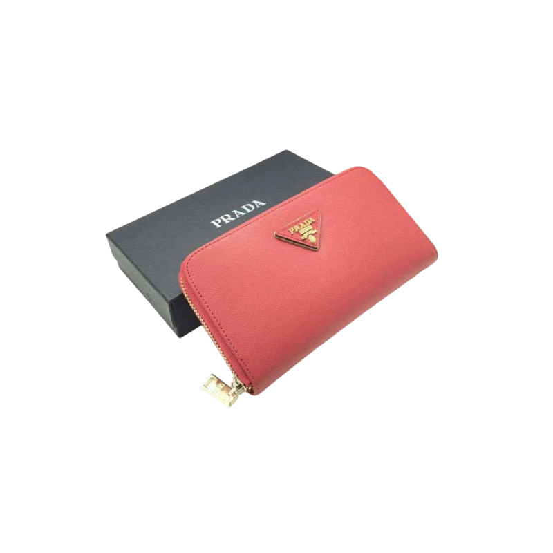 PRADA Large Leather Wallet  - 1:1 HIGH END