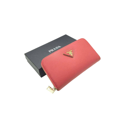 PRADA Large Leather Wallet  - 1:1 HIGH END