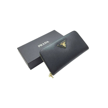 PRADA Large Leather Wallet  - 1:1 HIGH END