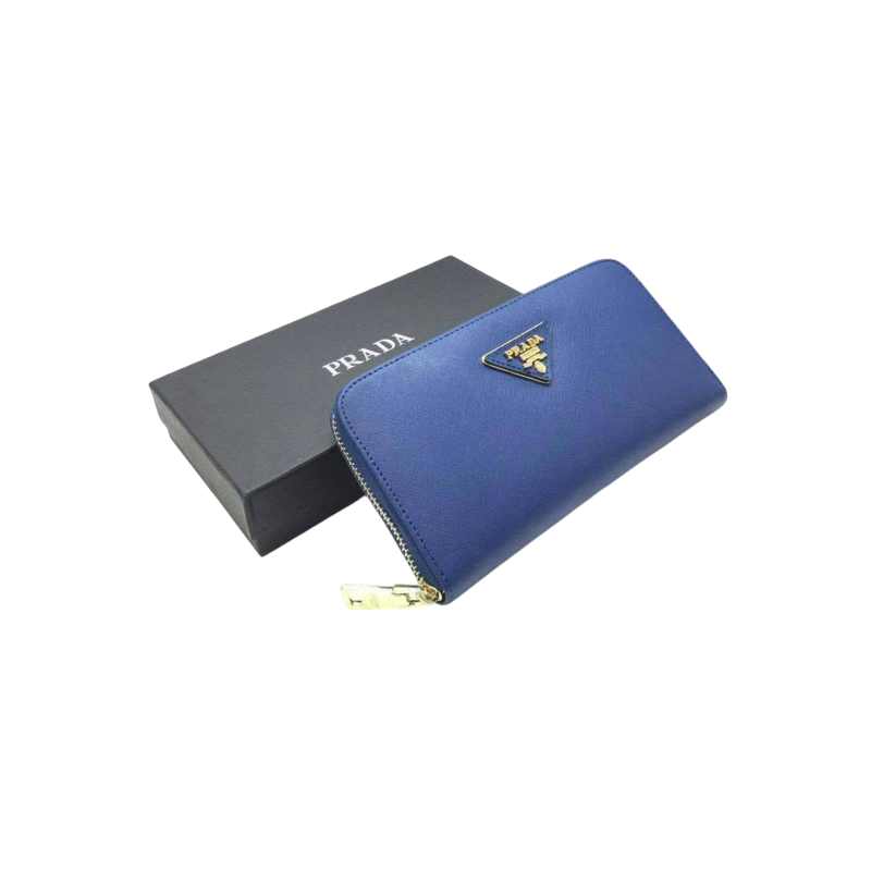 PRADA Large Leather Wallet  - 1:1 HIGH END