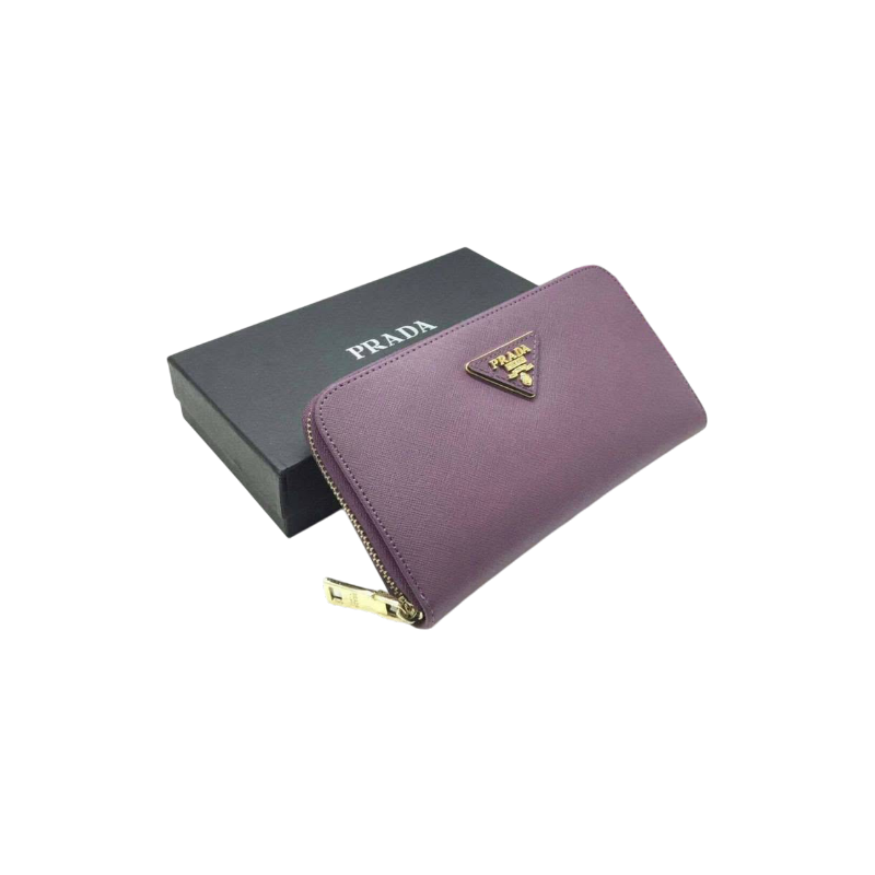 PRADA Large Leather Wallet  - 1:1 HIGH END