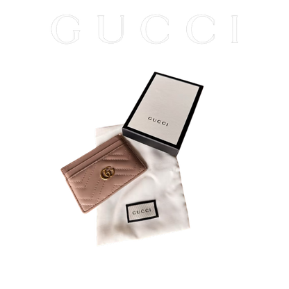 GUCCI GG Marmont Card Holder Wallet - FULL SET  - 1:1 HIGH END