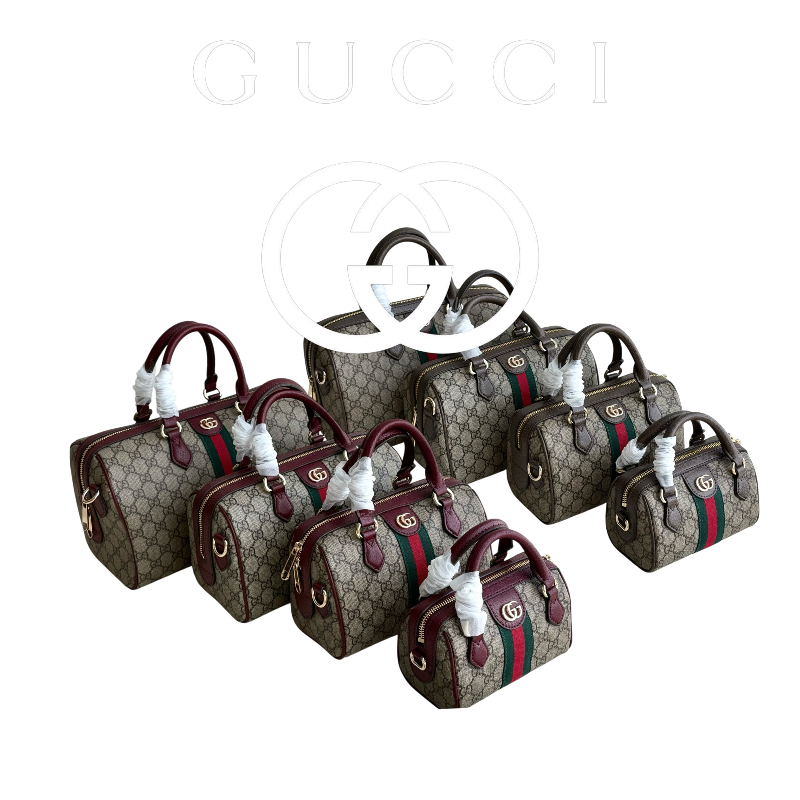 GUCCI OPHIDIA BOSTON BAG 16CM-30CM - 1:1 HIGH END