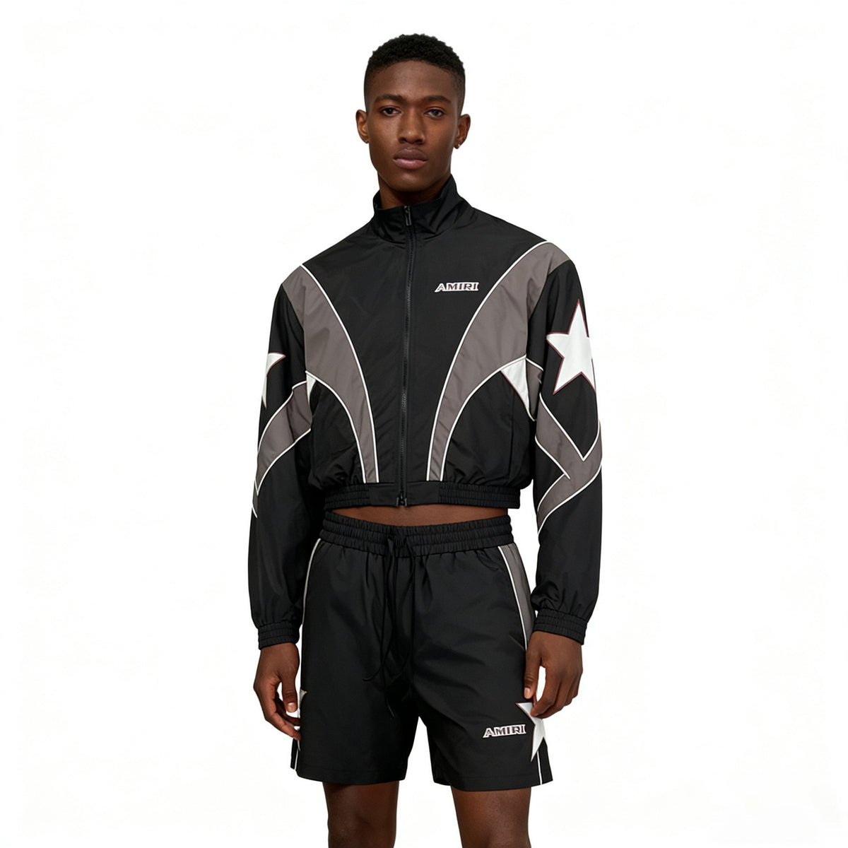MONCLER EMBROIDERED LOGO SWEAT SHORTS – 1:1 HIGH END
