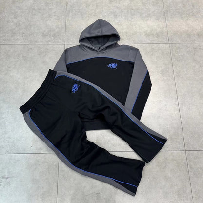 SYNA WORLD-STYLE TEAM PIPE TRACKSUIT – HOODIE & LONG PANTS – 4 COLORS – HIGH QUALITY 1:1