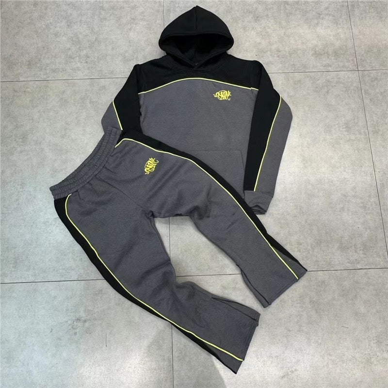 SYNA WORLD-STYLE TEAM PIPE TRACKSUIT – HOODIE & LONG PANTS – 4 COLORS – HIGH QUALITY 1:1
