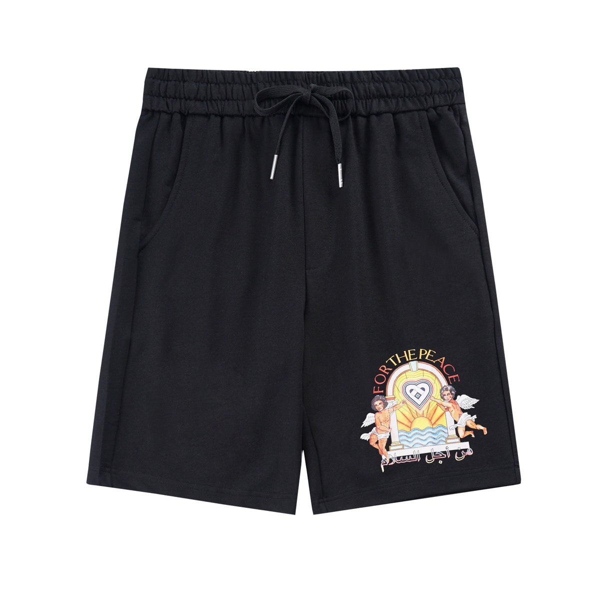 MONCLER EMBROIDERED LOGO SWEAT SHORTS – 1:1 HIGH END