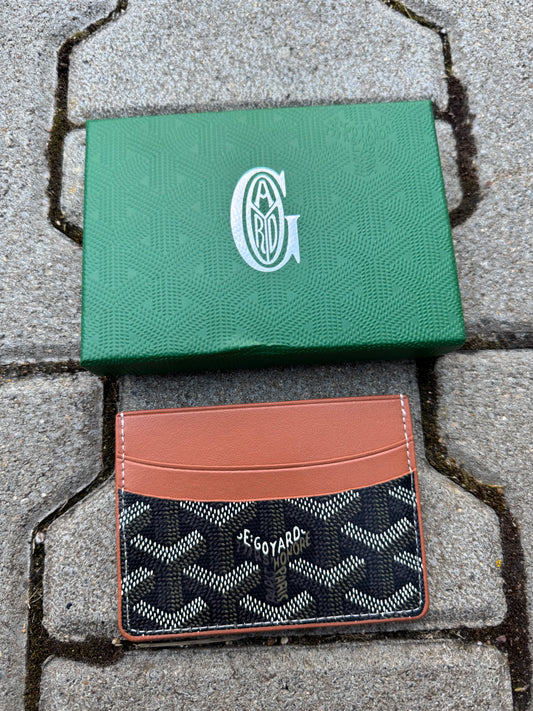 GOYARD CARDHOLDER BRAUN