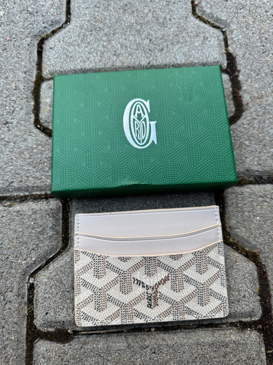 GOYARD CARDHOLDER BEIGE