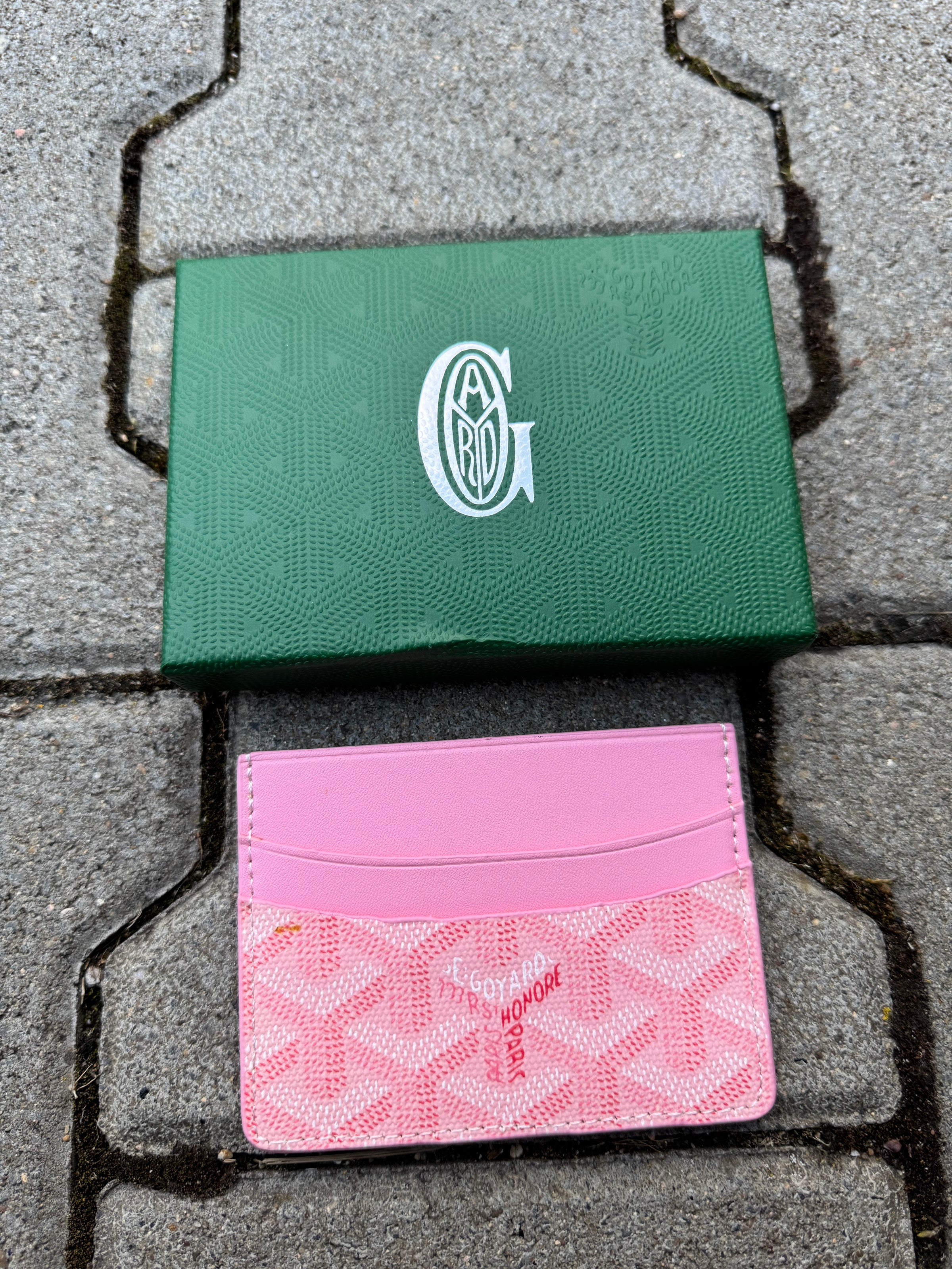 GOYARD CARDHOLDER PINK
