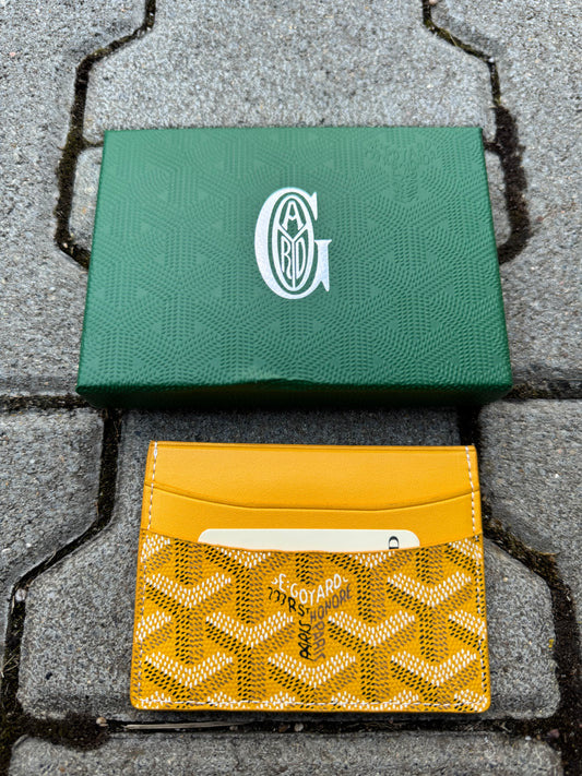 GOYARD CARDHOLDER GELB