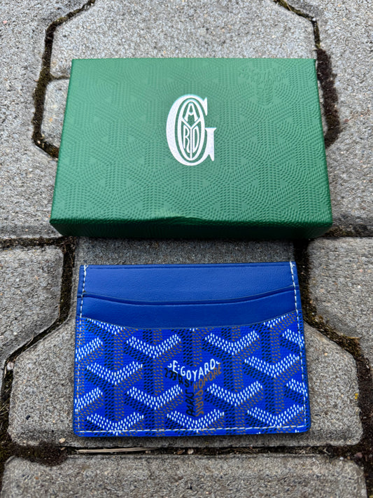 GOYARD CARDHOLDER BLAU