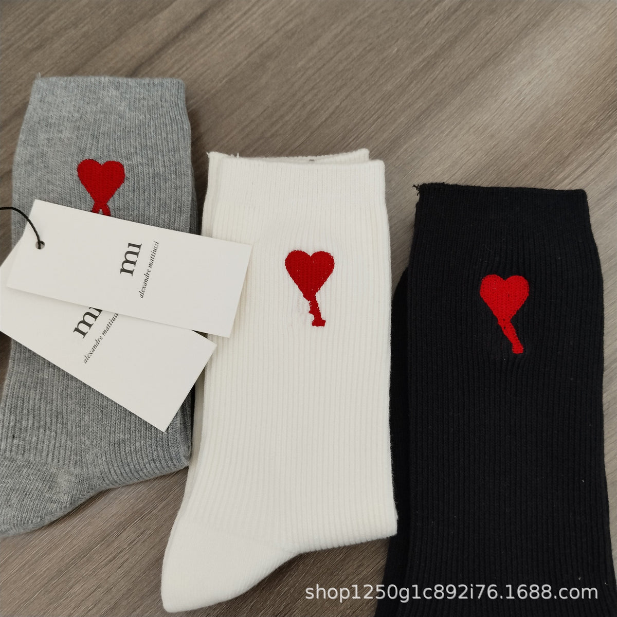 AMI SOCKS COLLECTION - FREE SIZE - LONG – HIGH QUALITY 1:1
