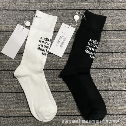 MAISON MARGIELA SOCKS COLLECTION - FREE SIZE - LONG – HIGH QUALITY 1:1