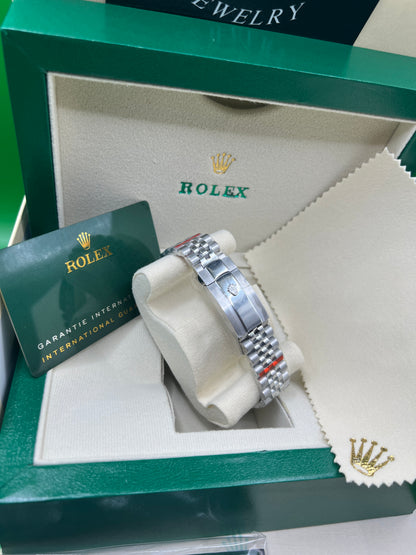 ROLEX DATE JUST GREEN JUBILEE #DT1