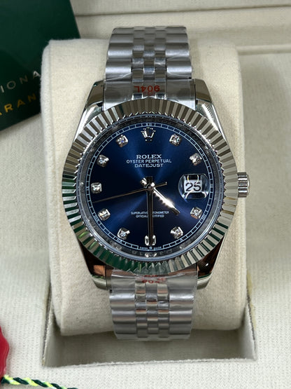 ROLEX DATE JUST BLUE JUBILEE #DT3