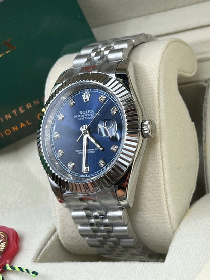 ROLEX DATE JUST BLUE JUBILEE #DT3