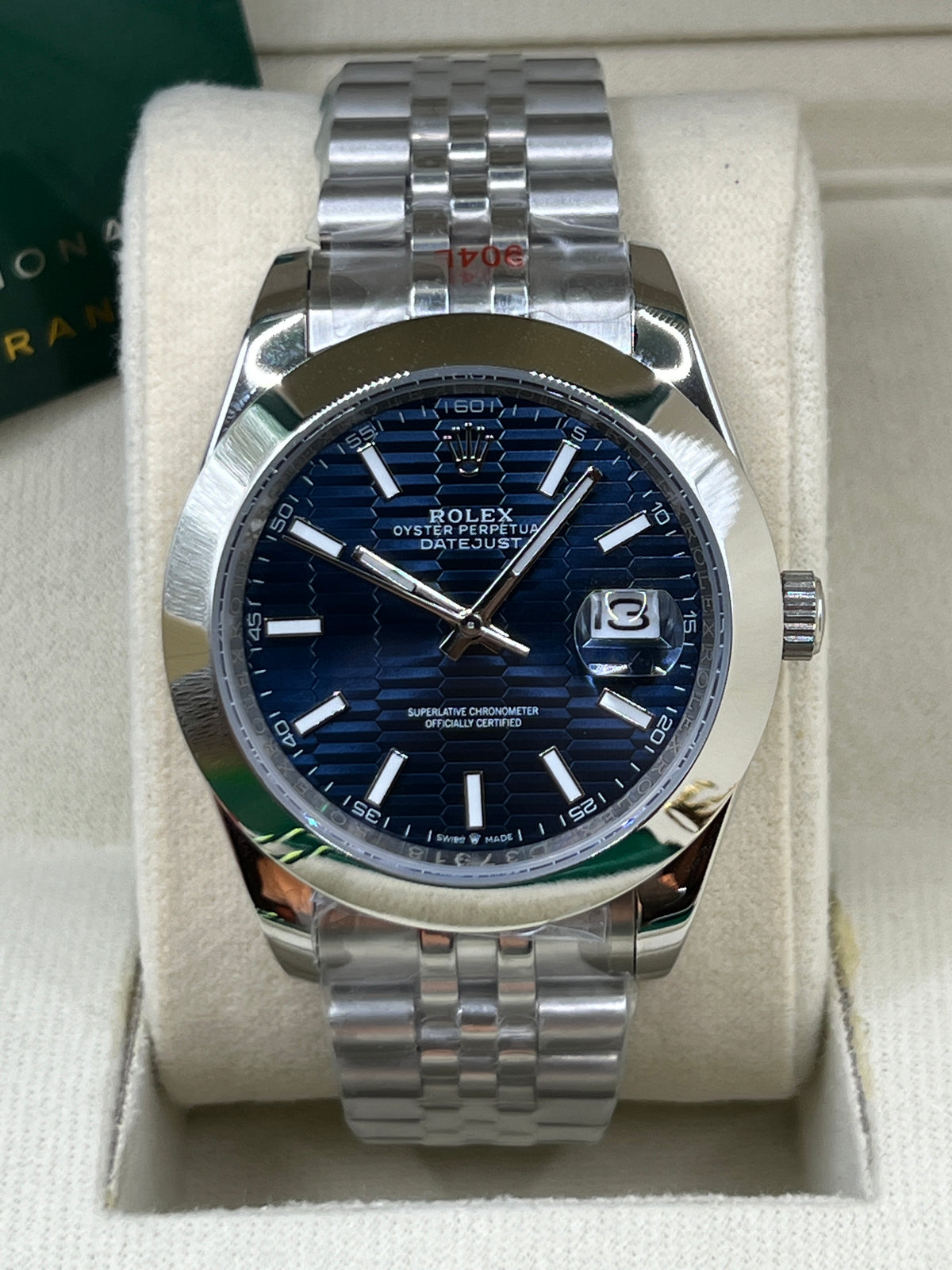 ROLEX DATEJUST BLUE SPECIAL JUBILEE #DT5