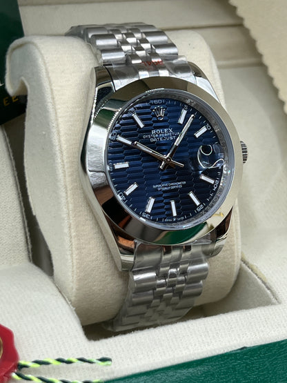 ROLEX DATEJUST BLUE SPECIAL JUBILEE #DT5