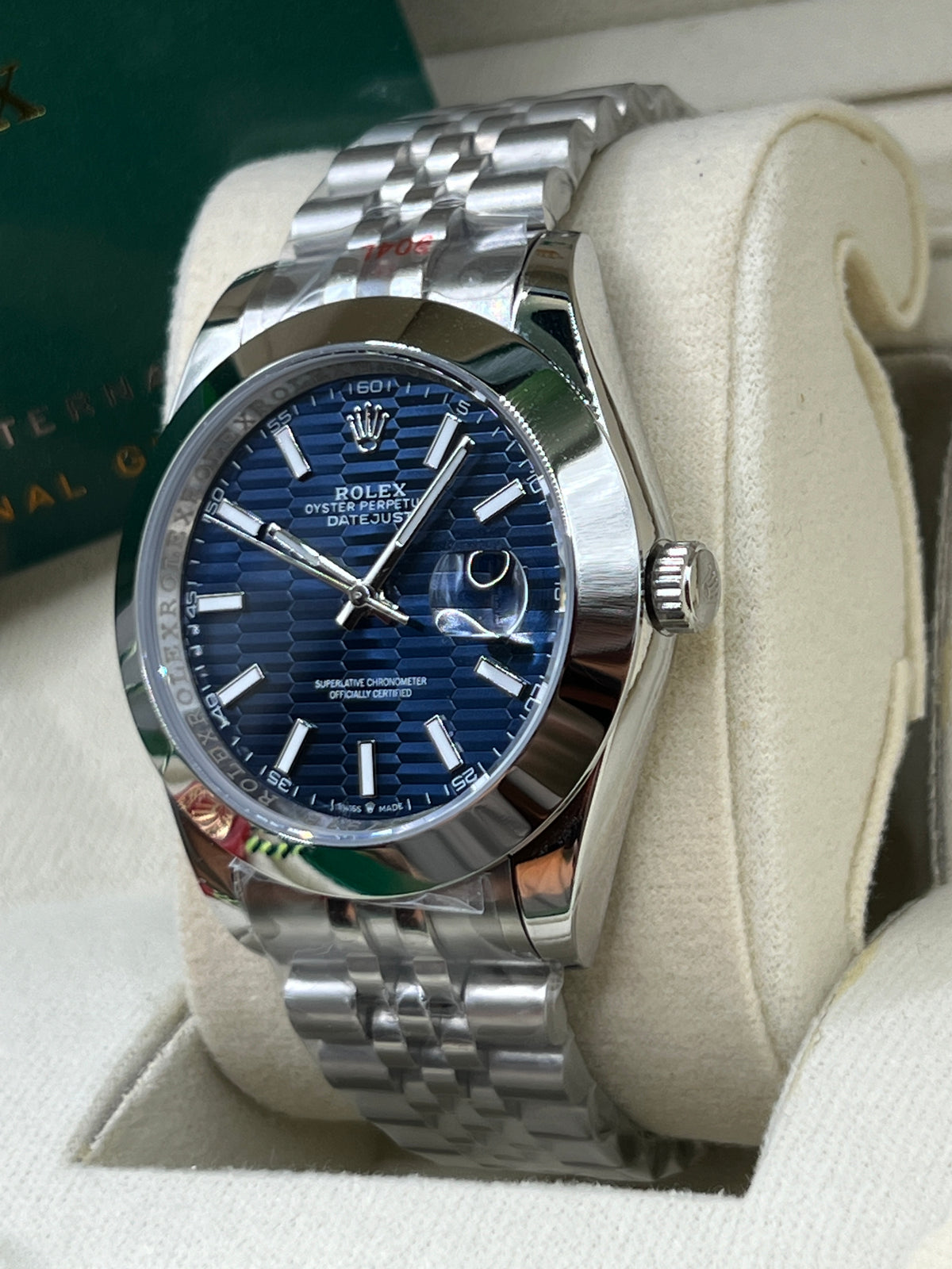 ROLEX DATEJUST BLUE SPECIAL JUBILEE #DT5